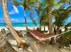 Little Corn Island Beach and Bungalow，小玉米島的飯店