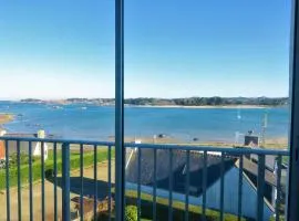 Appartement VUE MER 4 personnes au centre de TREGASTEL - Ref 95