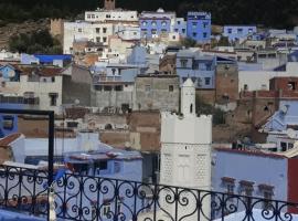 AYMANE ROOFTOP budget panoramic HOTEL, hotel a Chefchaouen