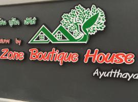 Q Zone Boutique House, hotell i Phra Nakhon Si Ayutthaya