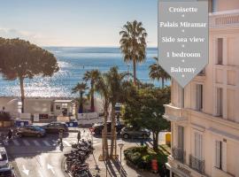 Palais Miramar: 1 bed side sea view, hotel en Cannes