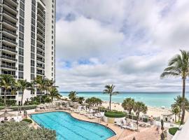 Sunny Isles Beach High Rise with Beach and Pool Access, spa hotel u Majami Biču