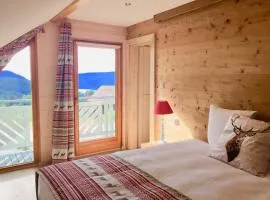 Chalet Le Flocon Bleu - Mauselaine avec vue sur le Lac de Gérardmer