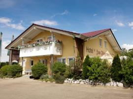 Hotel Zum Fliegerwirt, lacný hotel v destinácii Mengen