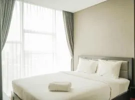 Modern Design 1BR Apartment at Brooklyn Alam Sutera By Travelio