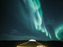 Yurt District, tented camp en Rovaniemi