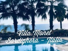 Villa Monet – hotel w mieście Bordighera