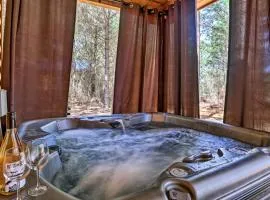 The Breeze Forested Oasis with Hot Tub and Deck!