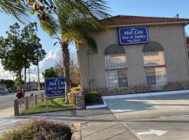 피코 리베라에 위치한 호텔 Mid City Inn & Suites Pico Rivera