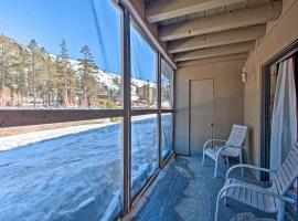 Lovely Kirkwood Condo - Walk to Ski Lift and Village, hotel u gradu 'Kirkwood'