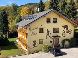 Pension Elan, hotel romântico em Bayerisch Eisenstein