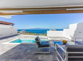 Magnífico Bungalow con Vista Panorámica y Piscina Privada, Hotel in Acantilado de los Gigantes