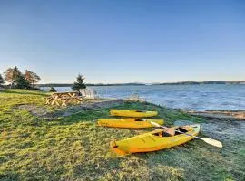 Oceanfront Sullivan Cottage on 6 Acres with Kayak!