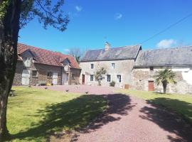 Les Rivieres, casa de campo em Saint-Germain-sur-Sèves