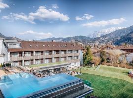 Obermühle 4*S Boutique Resort, hotel v destinaci Garmisch-Partenkirchen