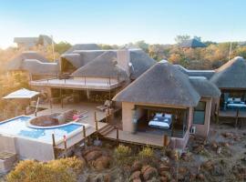 Shammah lodge Mabalingwe Nature Reserve, villa in Mabula