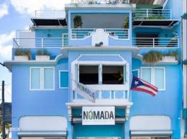 Nomada Urban Beach Hostel- Calle Loiza, hotel em San Juan