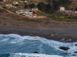 Casa Estela del Mar, beach rental in Pelluhue