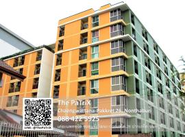 The PaTriX Chaengwattana, holiday rental in Nonthaburi