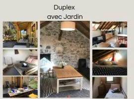 Appartement Duplex avec Jardin Attenant