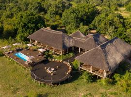 Chikunto Safari Lodge, готель з басейнами у місті Kakumbi