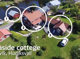 Seaside Cottage Nr 3, Saltvik Hudiksvall, casa de campo em Hudiksvall