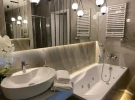 Family & Business Sauna Apartments No 7 Leśny nad Zalewem Cedzyna Unikat - 3 Bedroom with Private Sauna, Bath with Hydromassage, Terrace, Garage, Catering Options