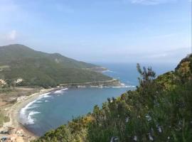 Pietracorbara les Chênes, location près de la plage à Oreta