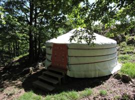 Yourte mongole, tenda de luxo em Mont-Roc