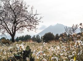 Finca Les Coves, glamping site in Jijona