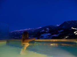 La Roccia Wellness Hotel, hotel Cavalesében