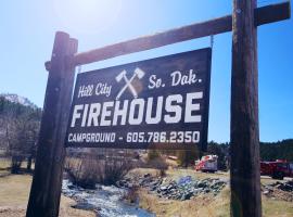 Firehouse Campground, cheap hotel in Hill City