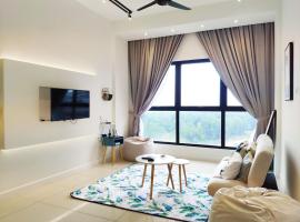 Le Pavilion by Salaam Suites, 5 pax, near Setiawalk, hotell i Puchong