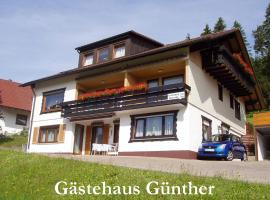 Ferienwohnung Günther, cheap hotel in Baiersbronn