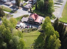 Pension Aura Špičák, některé pokoje se saunou, hôtel à Železná Ruda