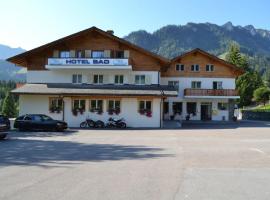 Hotel Bad Schwarzsee, hotel blizu znamenitosti Gastlosenexpress Quad Ski Lift, Bad-Schwarzsee