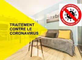 Cosy Studio 108 - Chambéry centre - Stationnement - Gare, מלון ליד לה פאר ארנה, שאמברי