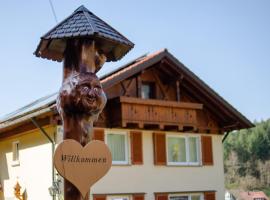 Haus Harter, hotell med parkeringsplass i Wolfach
