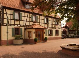 Landhotel Sickinger Hof, hótel í Walldorf