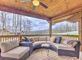 Cozy Glenville Cabin with Porch, Hike to Waterfalls!, hotel with parking in Glenville