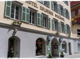 Hotel Restaurant Goldener Schlüssel, lemmikloomasõbralik hotell sihtkohas Altdorf