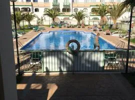 Modern apartment in Caleta de Fuste 60m² with shared pool