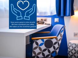 Hôtel ORIGAMI, levný hotel ve Štrasburku
