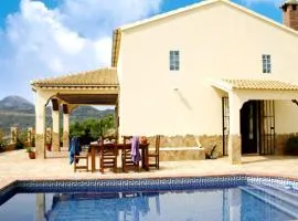 2 bedrooms chalet with lake view private pool and furnished garden at El Gastor