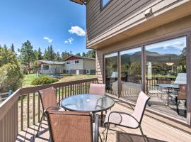 4 Mi to RMNP Mtn-View Home with Golf Course!, spa hotel in Estes Park