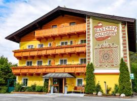 Gasthof Waldwirt, hotel din Russbach am Pass Gschütt