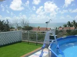 2 bedrooms appartement at Grand Gaube 200 m away from the beach with sea view furnished terrace and wifi