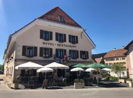 Hôtel-de-Ville de La Brévine, hotel v destinaci La Brévine