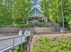 Bracey Home on Lake Gaston Furnished 2-Story Dock