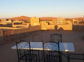 4 bedrooms house with city view furnished terrace and wifi at Hassilabied